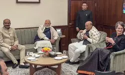 PM, Union ministers, Priyanka Gandhi, others meet Speaker Birla after Lok Sabha adjourned sine die