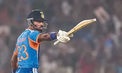 India going Hard at it