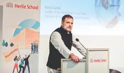 BJP proposing elimination of Indian Constitution: Rahul Gandhi in Berlin