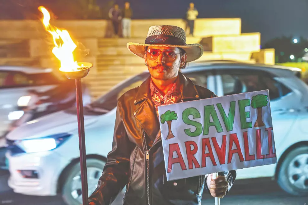 Amid Aravalli protests, Centre bans new mining leases across the range Amid Aravalli protests, Centre bans new mining leases across the range