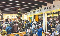 Darjeeling sees heavy Christmas footfall as tourists return Darjeeling sees heavy Christmas footfall as tourists return