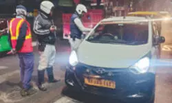 Christmas Eve: 382 motorists prosecuted, 77 arrested