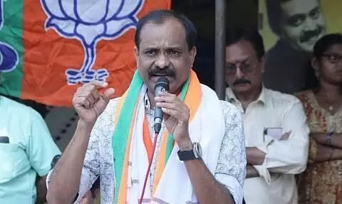 VV Rajesh elected as first BJP mayor in Kerala VV Rajesh elected as first BJP mayor in Kerala