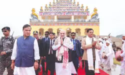 Elect a govt that will drive out infiltrators: HM Shah in Assam Elect a govt that will drive out infiltrators: HM Shah in Assam