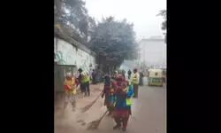 Sarojini Nagar Metro gets NDMC clean-up