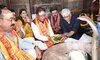 CM Vishnu Deo Sai and Union Tourism Minister offer prayers at Bhoramdeo Temple on new year