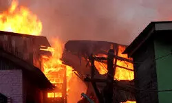 Five houses gutted, two injured in fire in J-Ks Kishtwar Five houses gutted, two injured in fire in J-Ks Kishtwar