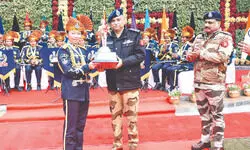 CISF’s Women Band felicitated at 26th All India Police Band Competition