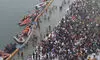 Lakhs bathe in freezing Sangam waters as Magh Mela begins in Prayagraj Lakhs bathe in freezing Sangam waters as Magh Mela begins in Prayagraj