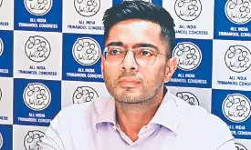 Abhishek flays ‘patriarchal’ BJP remark on Lakshmir Bhandar Abhishek flays ‘patriarchal’ BJP remark on Lakshmir Bhandar