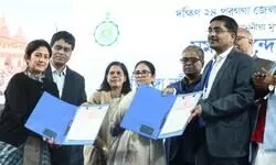 Mamata lays foundation stone for Rs 1,670-crore bridge to connect Sagar Island Mamata lays foundation stone for Rs 1,670-crore bridge to connect Sagar Island