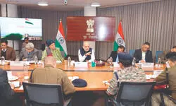 Shah reviews J&K security situation Shah reviews J&K security situation