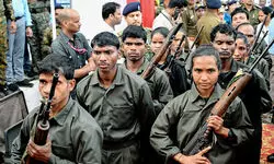 63 Naxalites, including 36 with total bounty of over 1.19 crore, surrender in Chhattisgarh