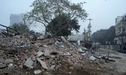 Removal of debris from demolition site at Turkman Gate nearing completion: MCD