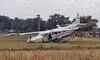 Six people injured as aircraft makes crash landing near Rourkela Six people injured as aircraft makes crash landing near Rourkela