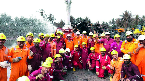 ONGC successfully establishes well control at Mori-5 in record five days