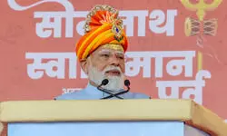 Forces opposing Somnath rebuilding still active, need to defeat them: PM Modi Forces opposing Somnath rebuilding still active, need to defeat them: PM Modi