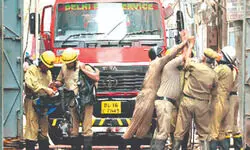 Two dead, three hurt in blaze at scrap storage plot in Pitampura