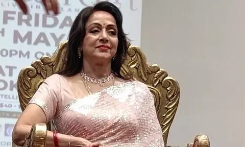 Hema Malini says she’s not watched Dharmendra’s last film ‘Ikkis’