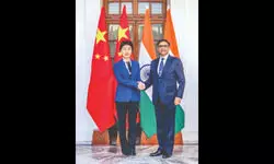 Foreign Secretary Misri meets senior leader of Communist Party of China in Delhi Foreign Secretary Misri meets senior leader of Communist Party of China in Delhi