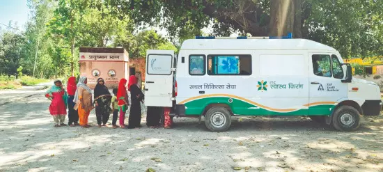 ITC scales up public health initiatives to serve rural communities ITC scales up public health initiatives to serve rural communities