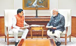 MP CM meets PM Modi, seeks NTPC super thermal power project launch