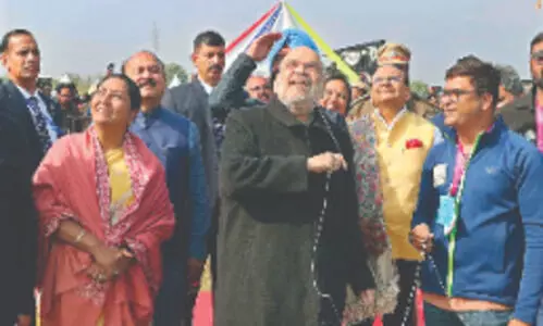 Amit Shah opens Kite Festival in Delhi