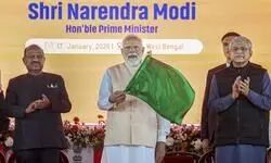 PM flags off first Vande Bharat sleeper train, launches rail, road projects worth Rs 3,250 cr in WB