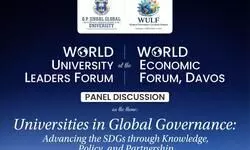 JGU launches World University Leaders Forum at WEF Davos: A global platform for university-led solutions
