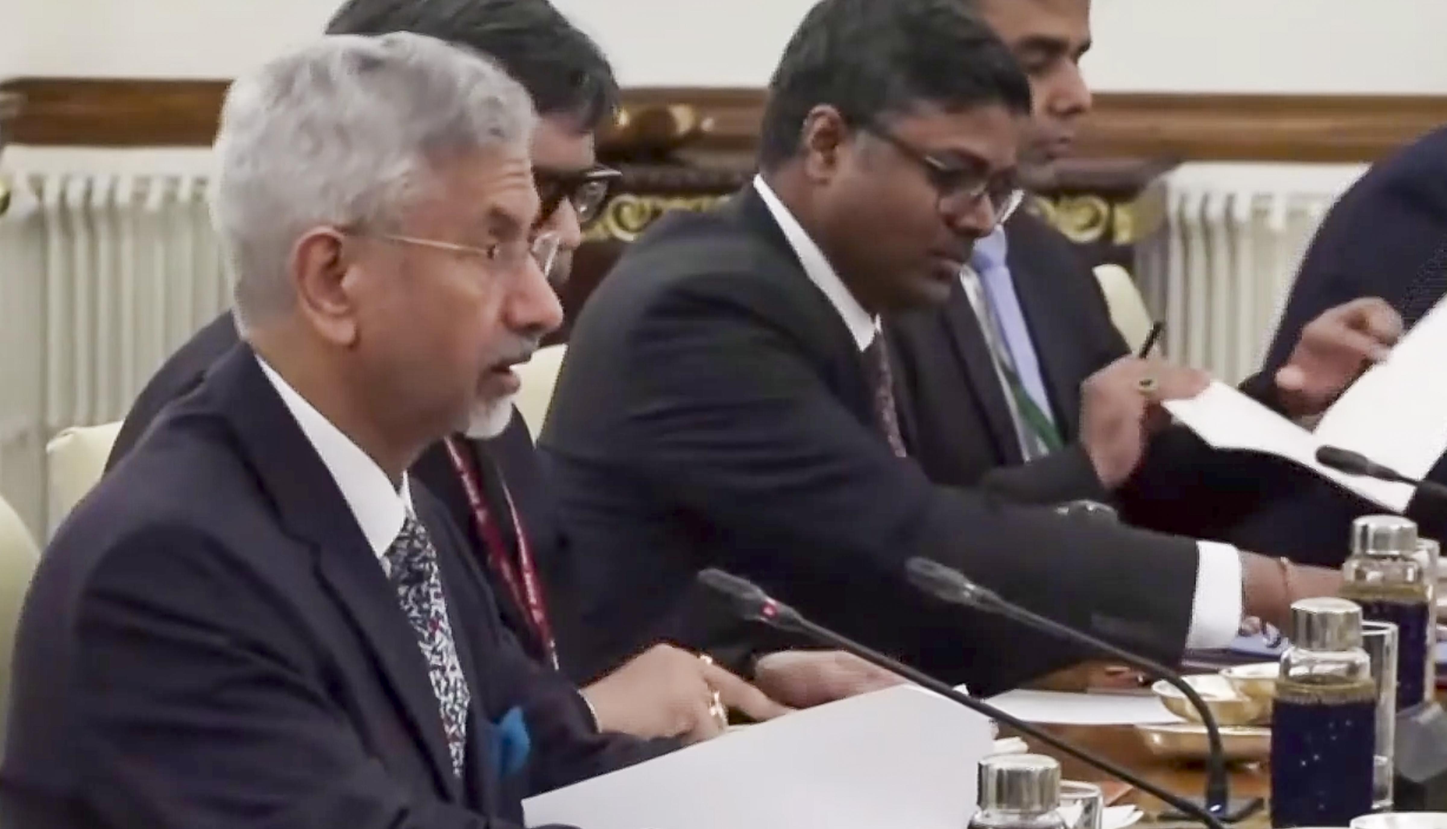 Must display zero tolerance towards terrorism: Jaishankar in bilateral meeting with Spanish FM Albares
