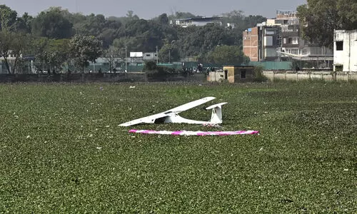 IAFs two-seater aircraft force lands in UPs Prayagraj after technical snag, pilots safe