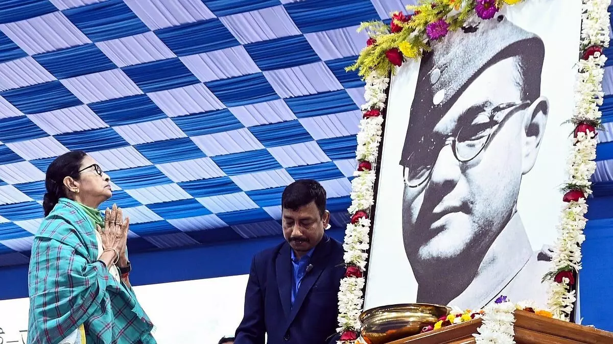Mamata pays homage to Bose on birth anniversary, urges Centre to declassify all files related to him Mamata pays homage to Bose on birth anniversary, urges Centre to declassify all files related to him