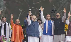 On UP Day, PM talks about personal bond with state; Shah urges third term for BJP