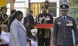 President Droupadi Murmu confers Ashoka Chakra to space hero Shubhanshu Shukla President Droupadi Murmu confers Ashoka Chakra to space hero Shubhanshu Shukla