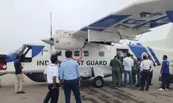 Coast Guard flies cardiac patient from Agatti to Kochi in heroic night mission Coast Guard flies cardiac patient from Agatti to Kochi in heroic night mission