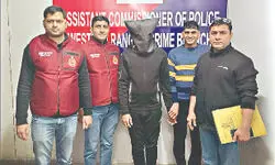 Delhi Police arrest absconding rape convict after brief gunfire Delhi Police arrest absconding rape convict after brief gunfire