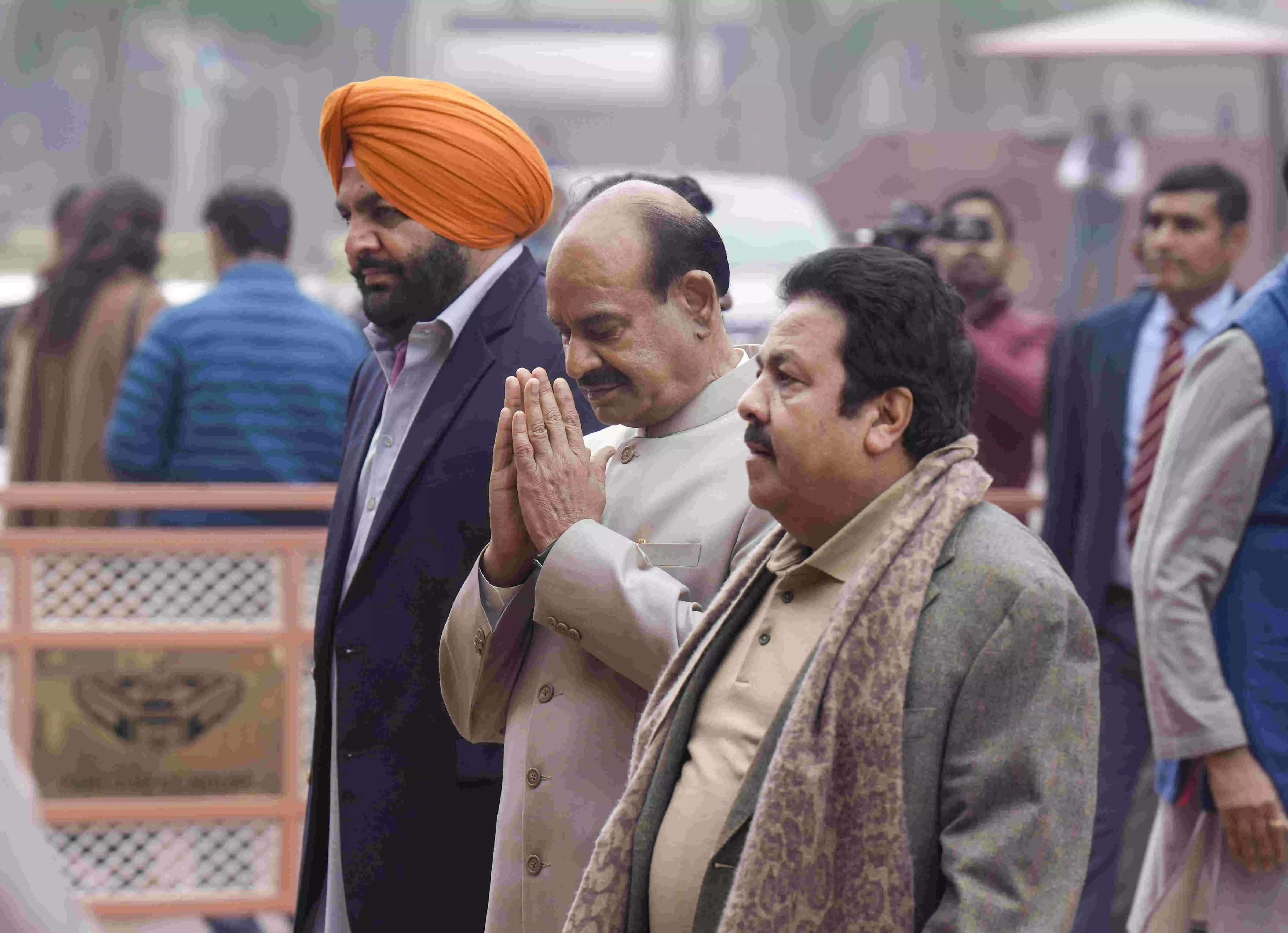 Lok Sabha pays tributes to Ajit Pawar, Khaleda Zia Lok Sabha pays tributes to Ajit Pawar, Khaleda Zia