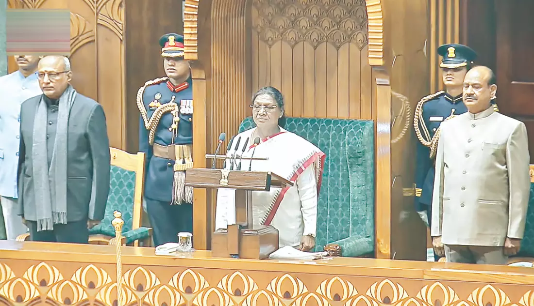 Prez Murmu cites Macaulay’s ‘conspiracies’ in Parl speech Prez Murmu cites Macaulay’s ‘conspiracies’ in Parl speech