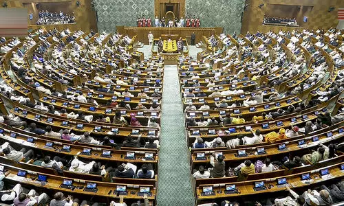 Opposition protests in Parliament as President Murmu mentions VB-G RAM G Act