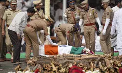 Full state honours accorded to late Ajit Pawar ahead of funeral in Baramati