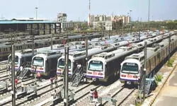 Central Secretariat set to become triple Metro interchange: DMRC Central Secretariat set to become triple Metro interchange: DMRC