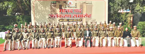 Service Recognised: 111 Delhi Police personnel awarded honorary ranks Service Recognised: 111 Delhi Police personnel awarded honorary ranks