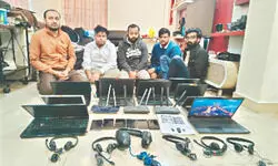 Kolkata Police bust fake call centre duping US citizens Kolkata Police bust fake call centre duping US citizens
