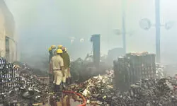Anandapur fire: Death toll rises to 21; 27 people still missing Anandapur fire: Death toll rises to 21; 27 people still missing