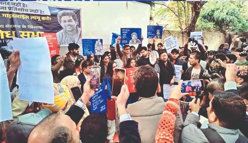 JNU students demand Rohith Act JNU students demand Rohith Act