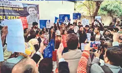 JNU students demand Rohith Act