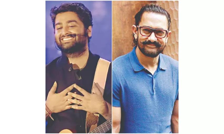Aamir Khan meets Arijit Singh days after playback retirement