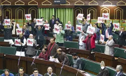 J-K Assembly witnesses uproar; Opposition members raise demand for National Law University in Jammu J-K Assembly witnesses uproar; Opposition members raise demand for National Law University in Jammu