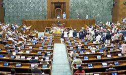 Eight members suspended from Lok Sabha for unruly behaviour