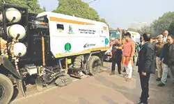 NDMC rolls out CNG sweepers at Connaught Place